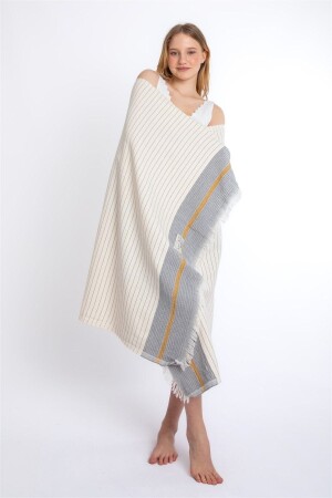 MNZ-Viola 90x190 سم 100% قطن ملابس شاطئ حمام حمام بحر حمام يوجا الحفاض الحديث 8711591-4726 - SensoMia