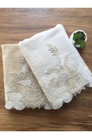 مجموعة من المفاتيح من الـ MNZ-Violet Velvet Towel Set CBVİO - Çeyiz Bahçesi