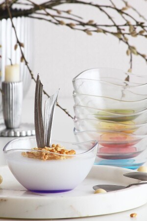 MNZ-Vira قاعدة ملونة 6-قطعة وسطاء القوطة LV-VIR261 PT068FC - Lav