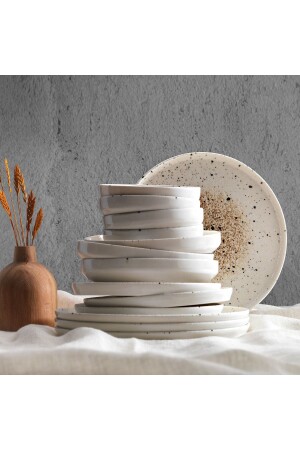 مجموعة عشاء MNZ-Vita 24 قطعة 1S7620-01001-BEJ01 - Schafer