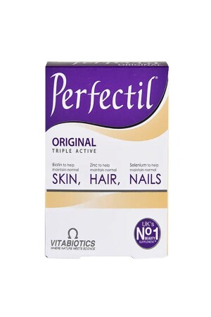 MNZ-Vitabiotics Perfectil 30 حبوب لجلد الشعر والأظافر - Perfectil