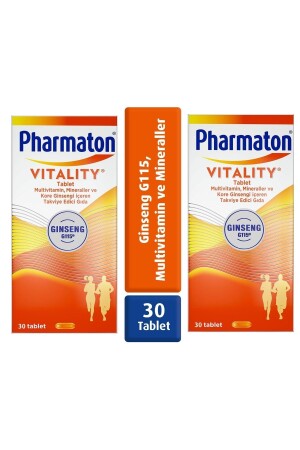MNZ-Vitality 30 قرصين 2 قطع - Pharmaton