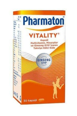 MNZ-Vitality 30 حبوب - جينسنغ G115 - الفيتامينات والمعادن - Pharmaton