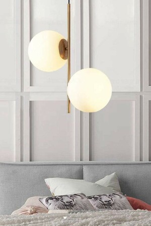 MNZ-Vitaly 2 Li غرفة المعيشة الحديثة - المطبخ - غرفة النوم زجاجي الزجاج الأبيض الزجاجي الذهبية القرصنة القديمة mvitaly2 - Modavize