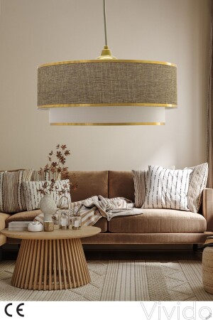 MNZ-Vivid واحد مصباح العجلة Wicker Kumbeji شاندليير - Vivido Abajur