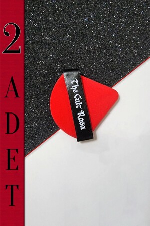 MNZ-Vixen Duo - سبنج تجميل المثلث - آلة تطبيق المنتجات السائلة والبولدر - 2 قطع - The Cult Rosa