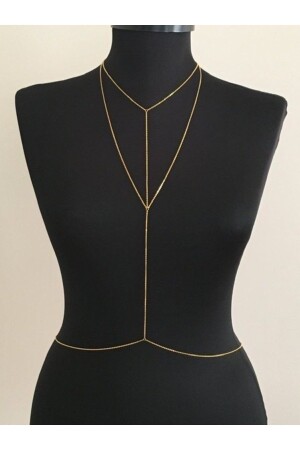 (MNZ-Waist وHalter Necklace) - 0422. - Tina Wear