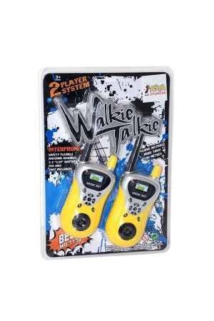 MNZ-Walkie Talkies البطارية تعمل على الإذاعة مجموعة 7732 S30738 - Asya Oyuncak