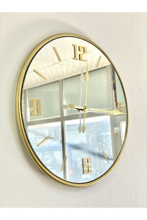 ساعة الجدار من النظام التجاري (MNZ-Wall Clock) Glorya Gold Wall Clock مرآة الساعة الجدار TYCR3WGBZN168971015876 - MGS GROUP