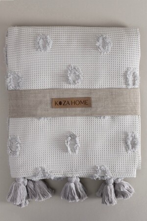 MNZ-Wanda Gray مزدوج الجانب مسمومة بيكيا 220x240 5025 - Koza Home