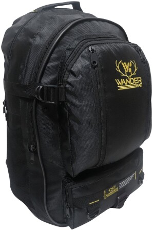 (MNZ-Wander) 50 لتر أسود عيون متعددة (التجول) السفر (المدرسة) التجول (التجول) التجول (التخييم) حقيبة - Baggor