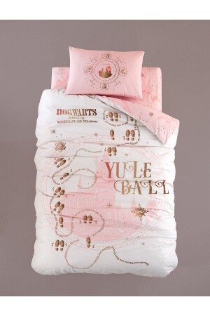 MNZ-Warner Bros هاري بوتر القطن الواحد غطاء القماش مجموعة 57 خيط الطباعة الرقمية 100% القطن WB-HP 00818 - Warner Bros