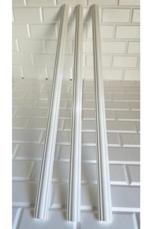 MNZ-White ديكوراتي جدار لث سبروبيير الذاتي اللاصقة 100 سم - Decosa