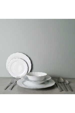 (MNZ-White 60 Piece) طعام الخنزير المعدل 6520 - Porland