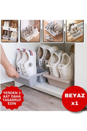 MNZ-White Diogenes 3-قسم عمودي حذاء المنظمات المرجعية - Arvale