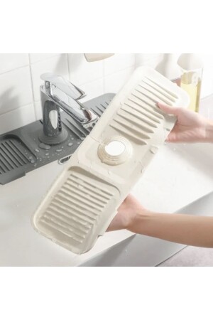 MNZ-White Dish Sponge حمام الحمام الحمام الحمية المضادة الحماية المضادة للسمك المضادة للماء المضادة للنزلق - Mutfakevi