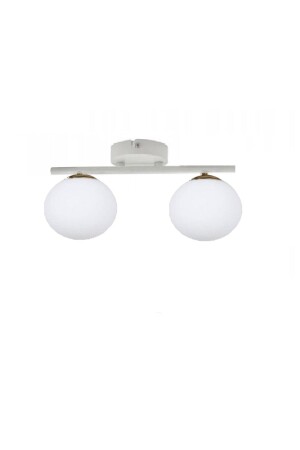 MNZ-White مضاعفة عصرية كرة الزجاجية الزجاجية الزجاجية الزجاجية LMBDR00771 - Lambadar