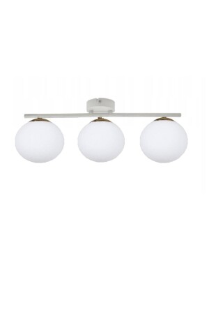 MNZ-White ثلاثي عصري زجاج أبيض الصفحات القرصنة LMBDR00772 - Lambadar