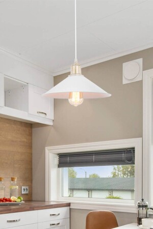 MNZ-White Pendant شمعة غرفة المعيشة المطبخ الممر غرفة النوم شمعة المصابيح2 - AG LightDesign