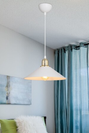 MNZ-White Pendant شمعة غرفة المعيشة المطبخ الممر الممر لمبة النوم - Ag Lightdesign