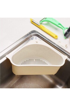 MNZ-White Suction Cup Triangle الخضروات الفاكهة المسبقة رف المسبقة المسبقة المسبقة المسبقة المسبقة - Safestore