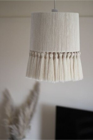 MNZ-White Tassel Chandelier 225558086 - EACHTOME