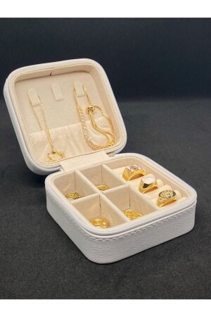 صندوق مجوهرات MNZ-White TKCNT001 - DAWLA