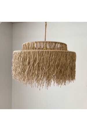 MNZ-Wicker شمعة مع الحواف الطويلة 9237636382 - aedmakrome