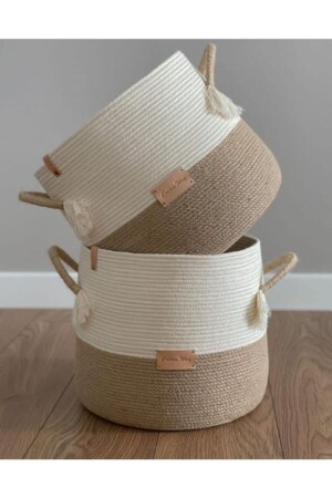 منظمة سلة (MNZ-Wicker Basket) منظمة سلة (Wicker Basket) - Hediyeninellitonu