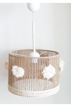 غلاف الحبل من طراز MNZ-Wicker ، ومصنع ومصنوع من الشريط غرفة المعيشة التفصيلية غرفة الأطفال صناعة غرفة الأطفال مصباح الرفع المض - C&A