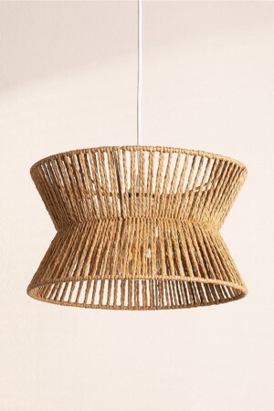 MNZ-Wicker Raffia روستيك بوهيمية شمعة راني01 - NYLife