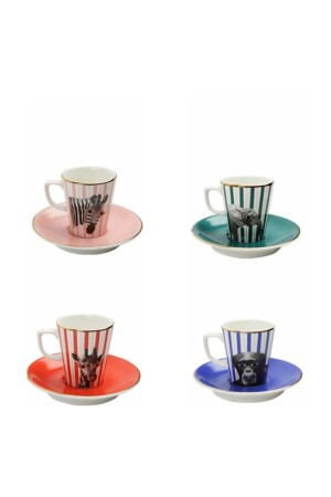 كوب قهوة من MNZ-Wild Life Set PORWILD8PRCKT - Porland