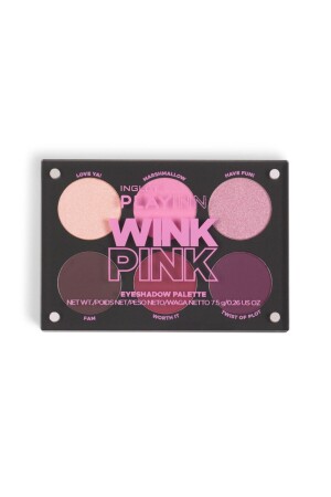 MNZ-Wink Pink Eye Shadow Palette (بالتصفيق بين عينين) - Inglot