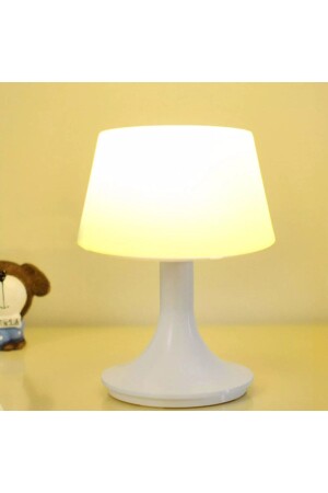 MNZ-Wireless Rechargeable Mini LED Light 2 Color USB Rechargeable Bedside Night و مصباح الطاولة - Kamardey