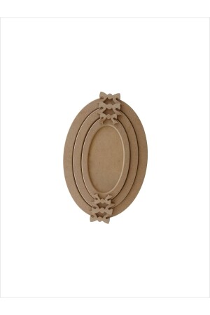 MNZ-Wooden Bow Oval Set Tray.Hobby Painting Product.Wooden Paintable Tray.Service Presentation Tray neselitepsi4 - neşeli ahşap