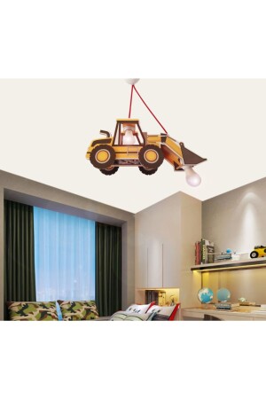 MNZ-Wooden Scoop غرفة الأطفال إضاءة الشنابل 1225 - Arya