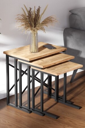 طاولة العشب MNZ-X مع ساقي معدنية - الأطنان الأطلسي ZG1-3653S - Ceramical