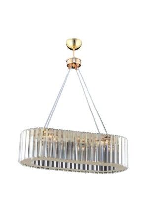 MNZ-Xl طاولة تناول الماس الفاخرة الذهبية البيضاء الحافة الكريستالية شمعة الحجر 1605040012601 - İstanbul Avize