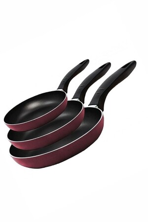 MNZ-Xx-61 12228 جامد 3 قطع طاسخ مجموعة 18 سم + 22 سم + 26 سم PZRK-1935074 - Mehtap