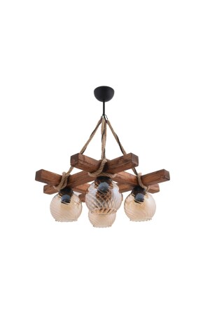 MNZ-Yağmur 4 قطع حبل خشبي خشبي 213123123123312 - Vedemo