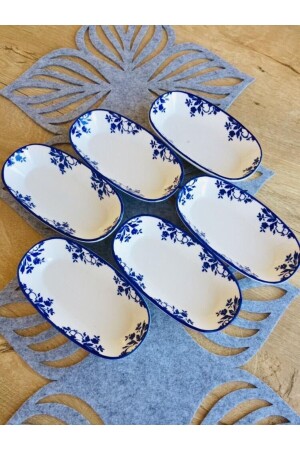 (MNZ-Yasemin) نموذج 6 قطع كأس الإفطار البيضاء (Yasemin420) - VENÜS HOME DECORATION