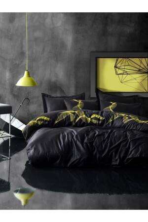 MNZ-Yellow Energy مضاعفة ساتن غطاء غطاء مجموعة 8680108044933 - Cotton Box