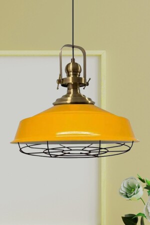 MNZ-Yellow Noble Wire قديم الرأس الشنابل مصباح اللوم المسبق غرفة المعيشة المطبخ مقهى البطاطس BMM2013TXXE - Bamyum