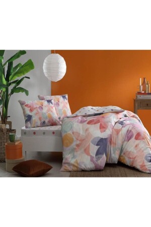 MNZ-Young Pattern Duvet Cover Set مضاعفة باولو 76103 - Taç