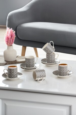 MNZ-Yx-02 Aldon 6-piece 12-piece كوب قهوة تركية مجموعة - Porsima