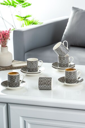 MNZ-Yx-05 آلدون 6 قطعة 12 قطعة كوب قهوة تركية مجموعة كوب آلدون مجموعة - Porsima