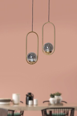 MNZ-Zenga 2 قطعة مزرق معدني جسم مدخن الزجاج تصميم فاخر الشنابل LZRNAVZ28 - Luzarana