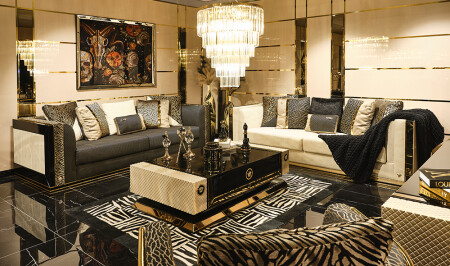 مجموعة الأريكة الكلاسيكية MNZ-Zethos - Cadde Yıldız