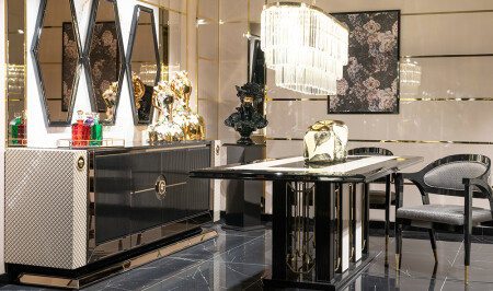 غرفة الطعام الكلاسيكية MNZ-Zethos - Cadde Yıldız