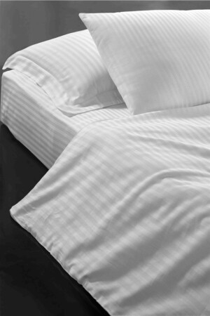 MNZ-Zeus Series Cotton Satin Double Hotel غطاء الستائر - غطاء الستائر VRL0000260 - Varol